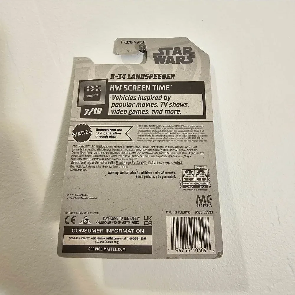 COPY - Star Wars X-34 Landspeeder Hotwheels
